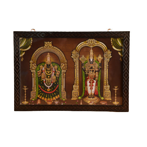 Thayar Perumal Table Wall Photo Frame - 1 Pc