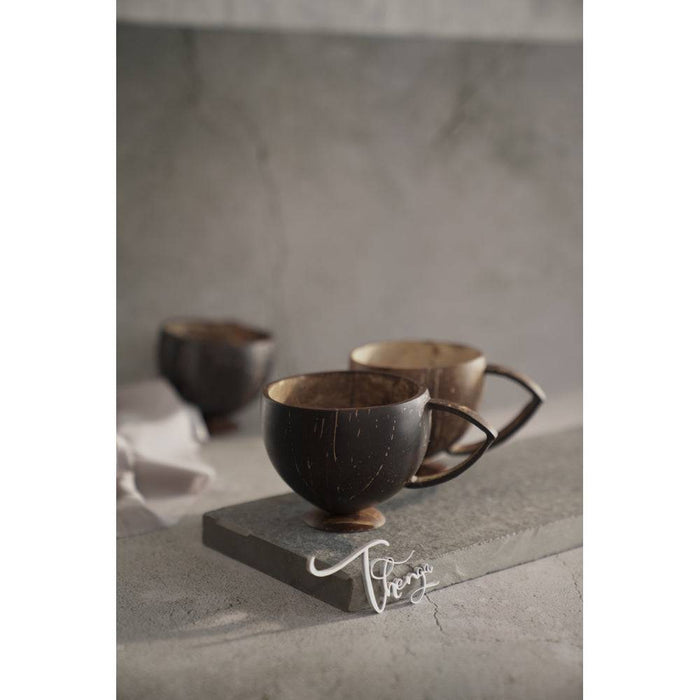 Coconut Shell Tea Cup (1 Piece) - FromIndia.com
