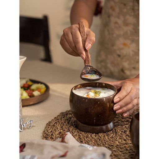 Soup Bowl With Spoon - FromIndia.com