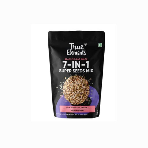 True Elements 7-in-1 Super Seeds And Nut Mix 125gm - FromIndia.com