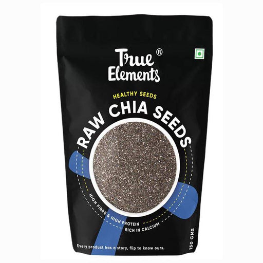 True Elements Raw Chia Seeds 150gm - FromIndia.com