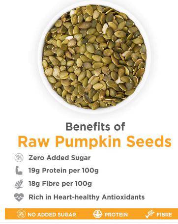 True Elements Raw Pumpkin Seeds 125gm - FromIndia.com