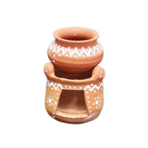 Buy Online small size Clay Pot With Lid, UlaMart