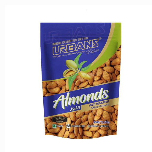 Urbans Dry Roasted Almonds 450Gm - FromIndia.com