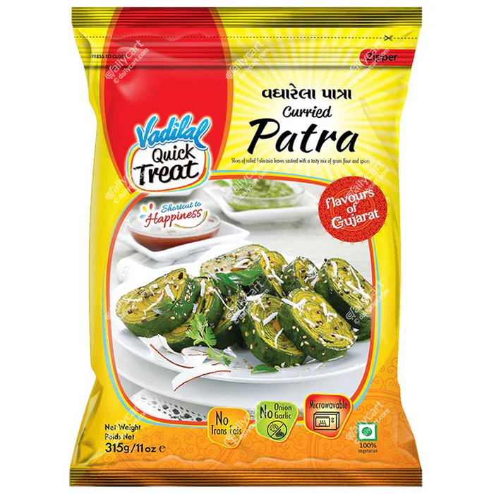 Vadilal Patra Sliced Curried (Frozen) - 315 g