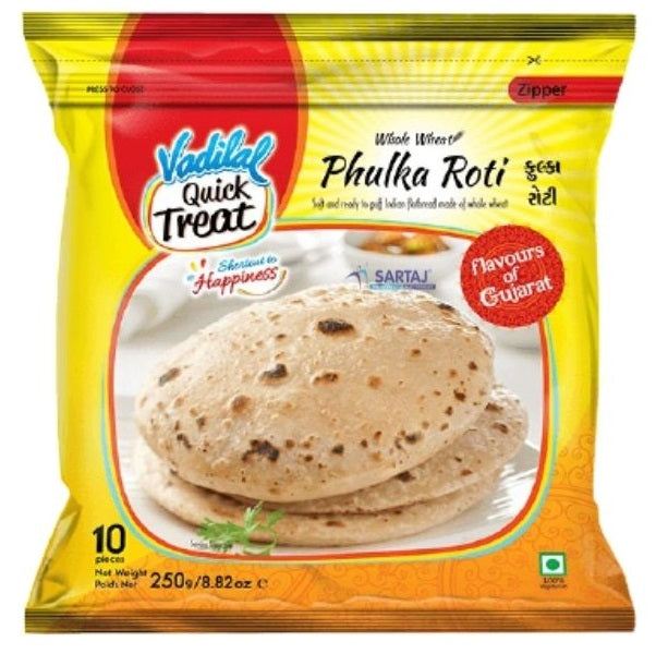 Vadilal Phulka Roti(Frozen) - 250 g (10 Pcs)