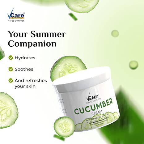 VCare Cucumber Cream-300gm - FromIndia.com