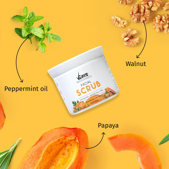 VCare Facial Scrub-300gm - FromIndia.com