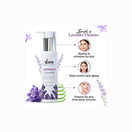 VCare Lavender Cleanser-100ml - FromIndia.com