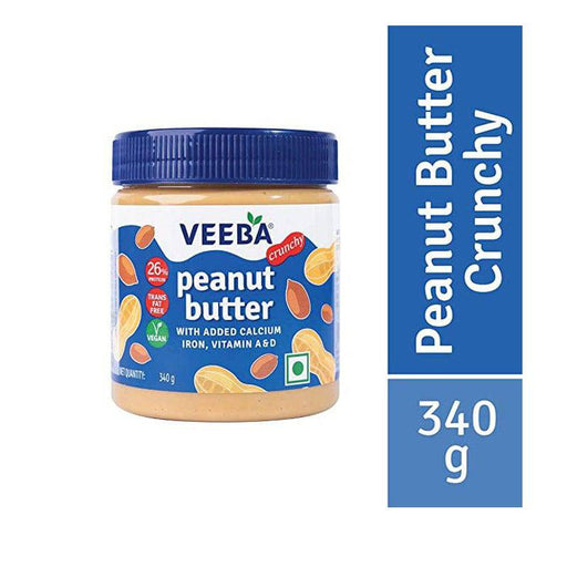 Veeba Peanut Butter Crunchy 340g - FromIndia.com