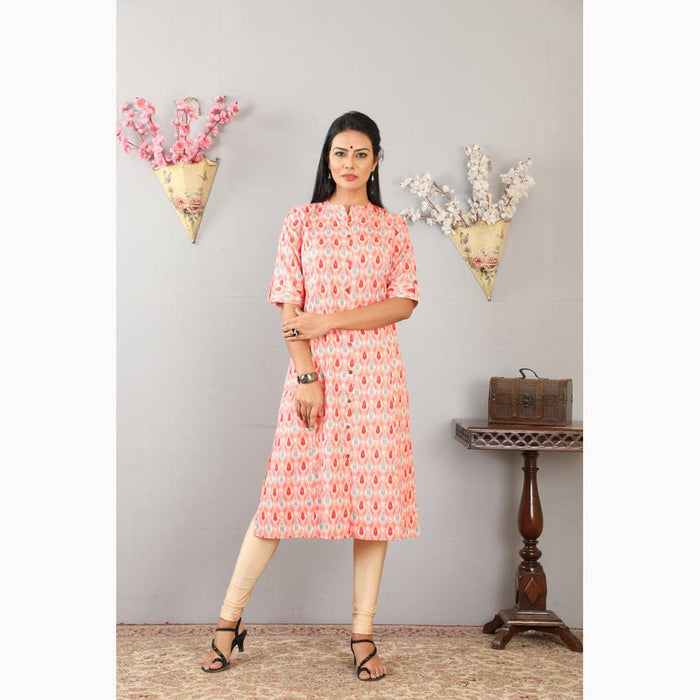 Vidarsha Cotton Straight Kurtis - FromIndia.com