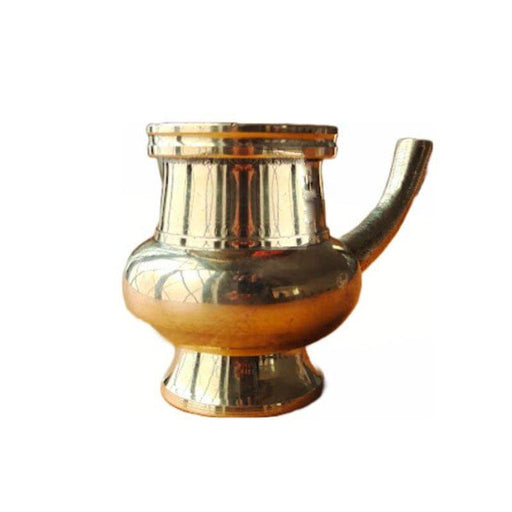 Traditional Brass Kindi - Big - FromIndia.com