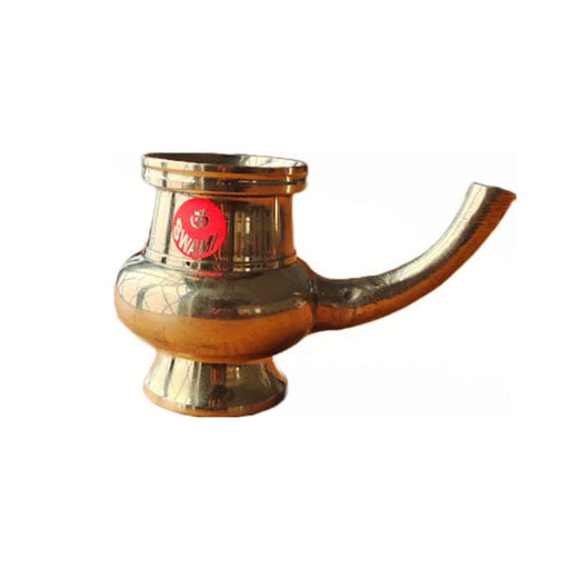 Traditional Brass Kindi - Big - FromIndia.com