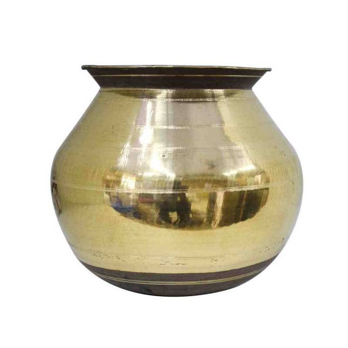 Brass Pongal Pot Uruttu Model  - 750 ml