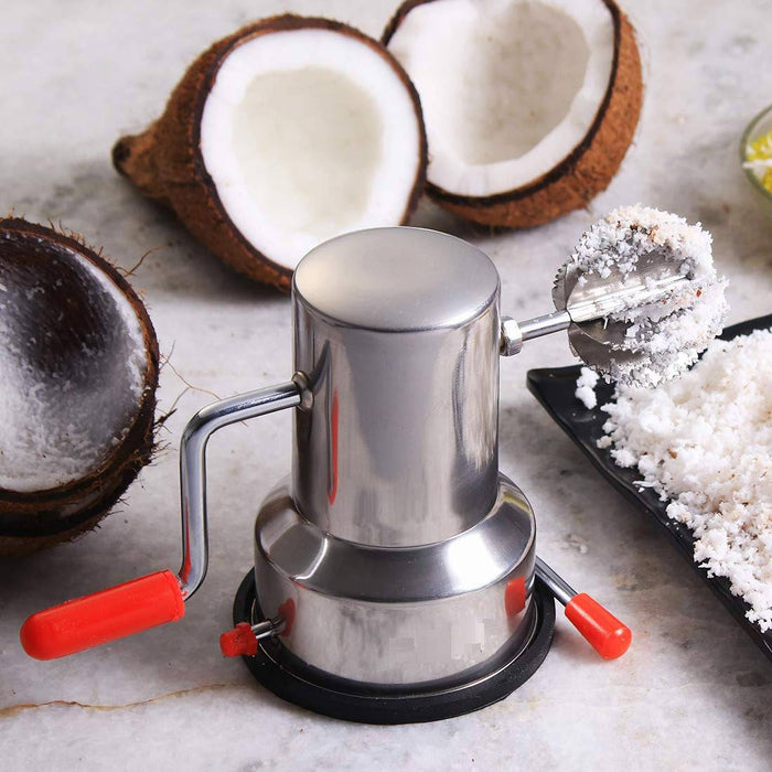 Stainless Steel Coconut Scraper - 1 L