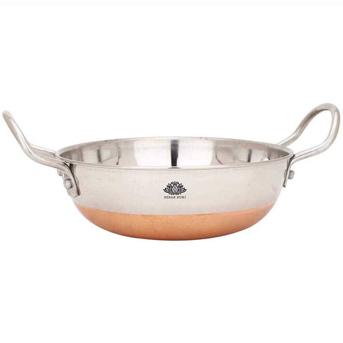 Stainless Steel Copper Bottom Kadai S4 - 1 Pc