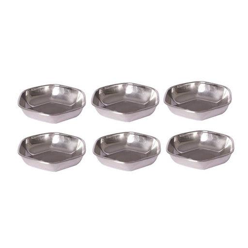 Stainless Steel Fancy Cup Set of 6 - FromIndia.com