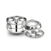 Stainless Steel Idly Maker 2 Layer - 9 Idlys - FromIndia.com