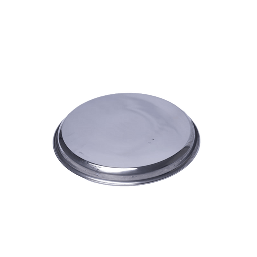 Stainless Steel Lunch Plate Set of 2 - FromIndia.com