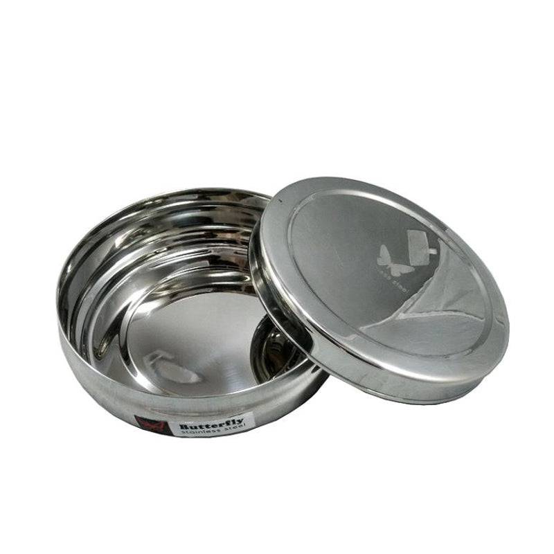 Butterfly Stainless Steel Snacks Dubba - 1 Pc
