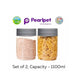 Pearlpet ModedgeContainer 1100 Ml - Set of 2 - FromIndia.com