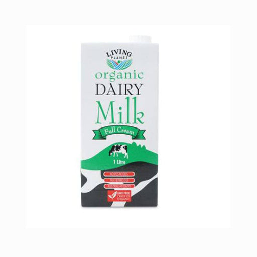 Living Planet Organic Full Cream UHT Milk (Premium Milk Australia) 1L - FromIndia.com