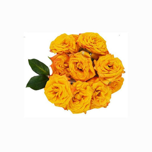 Yellow Rose Pooja Flower 200gm - FromIndia.com