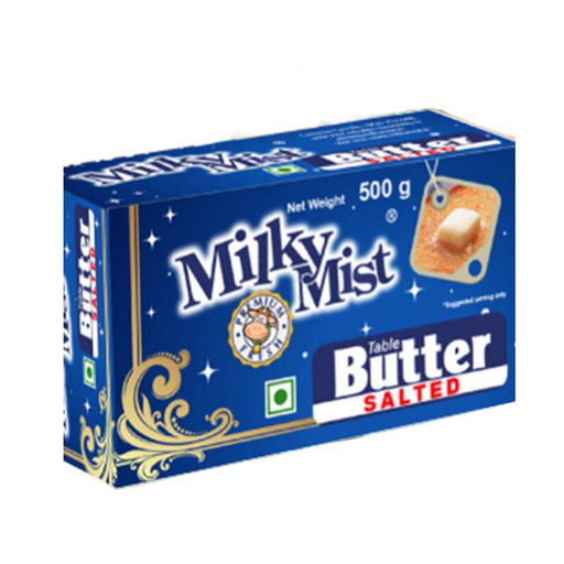 Milky Mist Butter Salted (chilled) 500g - FromIndia.com