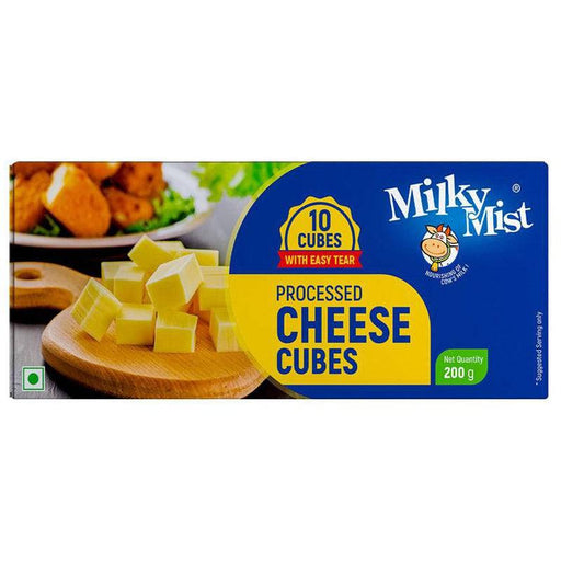 Milky Mist Cheese Cubes (chilled)- 200g - FromIndia.com