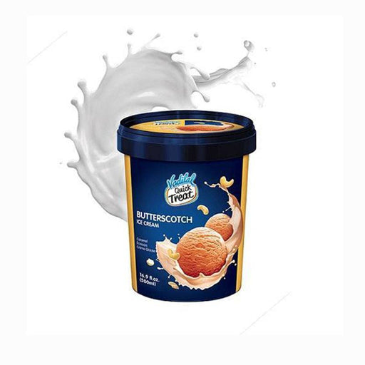 Vadilal Ice Cream Butterscotch (Chilled)100 ml - FromIndia.com