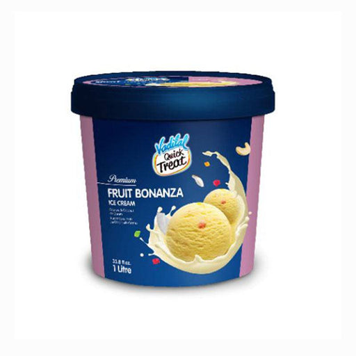 Vadilal Ice Cream Fruit Bonanza (Chilled) 1 L (Chilled) - FromIndia.com
