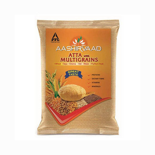 Aashirvaad Whole Wheat Flour (Atta) with Multigrains 2kg - FromIndia.com