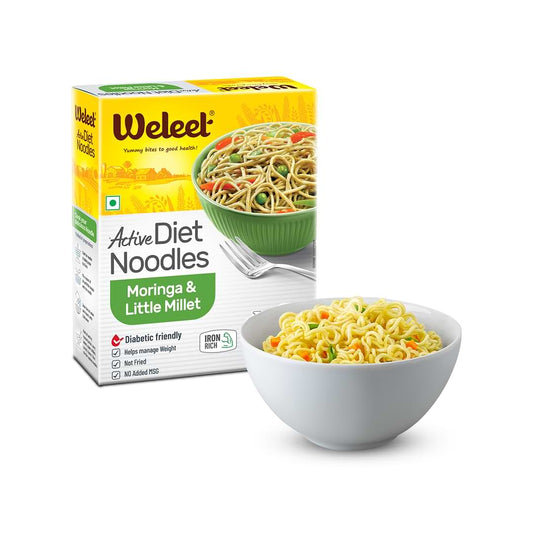 Weleet Active Diet Little Millet Moringa Noodles - 192 g