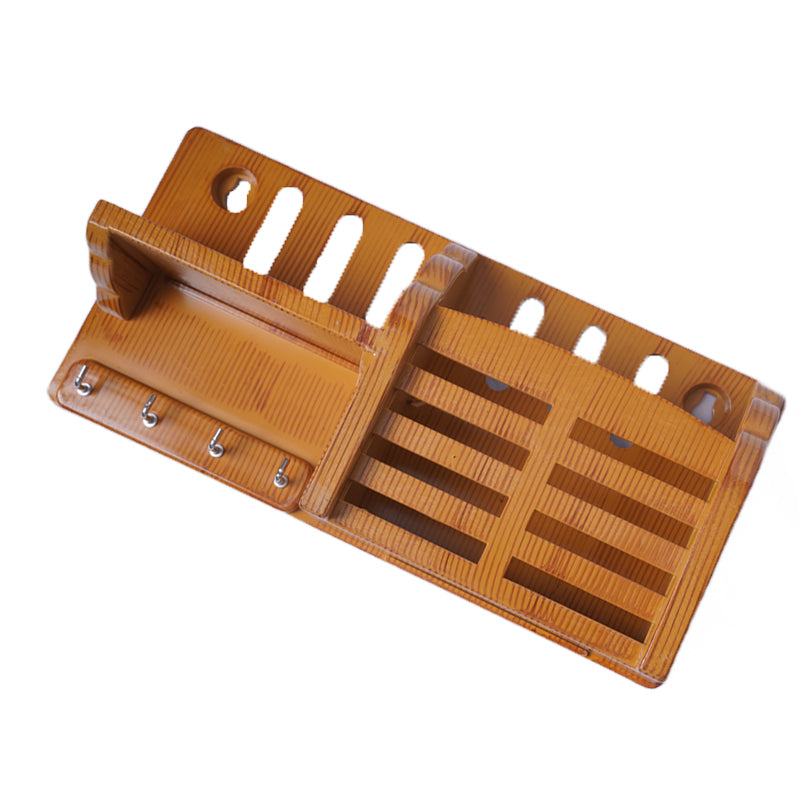 Wooden Style Plastic Mutipurpose Stand - 1 Pc