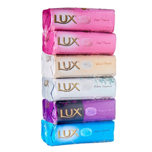 Lux 5 Color Mix Beauty Bar Soaps