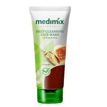 MEDIMIX Deep Cleansing Face Wash With Besan & Honey 