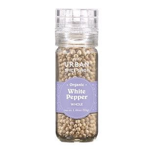 The Urban Spice Organic White Pepper Whole (Certified Organic)