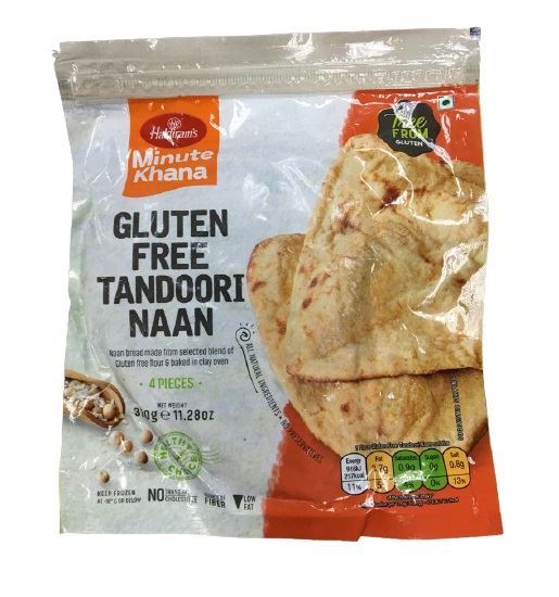 Haldiram's Gluten Free Tandoori Naan (Chilled)
