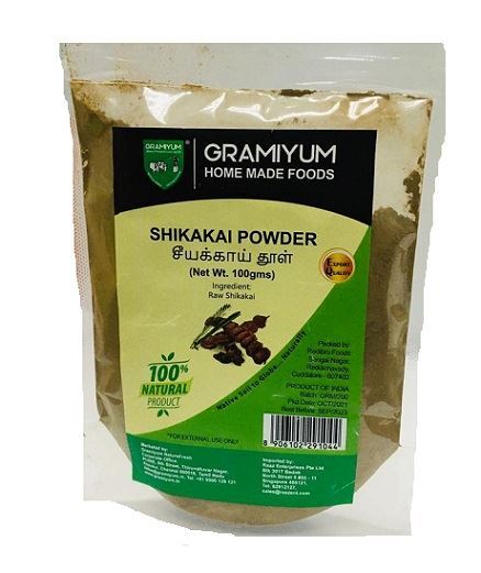 Gramiyum Shikakai (Seeyakai) Hair Wash Powder