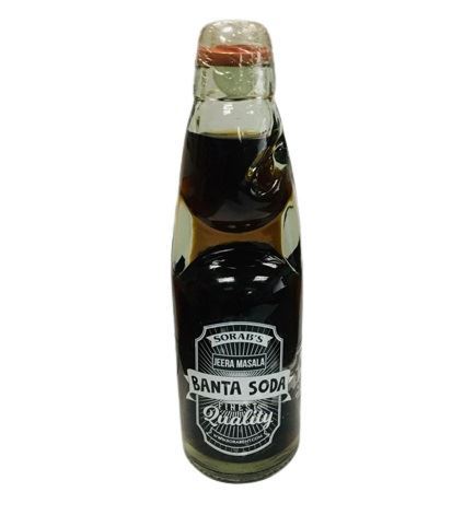 Sorab's Banta Goli Soda Bottle Jeera Masala Flavor