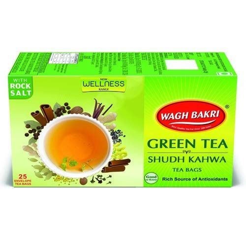 WAGH BAKRI Green Tea Bags (Kahwa Original) 