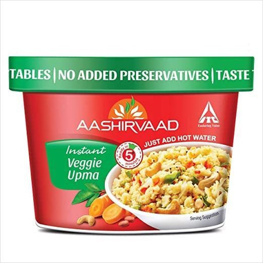 Aashirvaad Instant Veggie Upma (Ready To Eat)