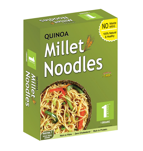 1 organic Supergrain Quinoa Millet Noodles  (Certified ORGANIC)