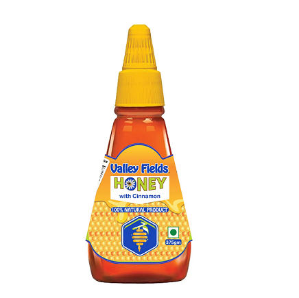Valley Fields Natural Honey With Cinnamon