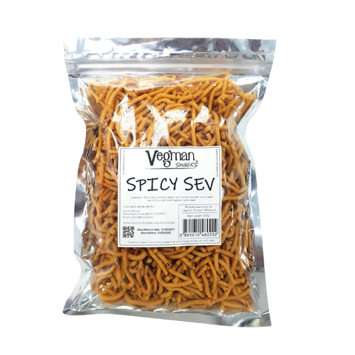 Vegman Snacks Premium Spicy Sev