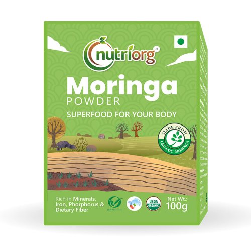 Nutriorg Moringa Powder (Certified ORGANIC)