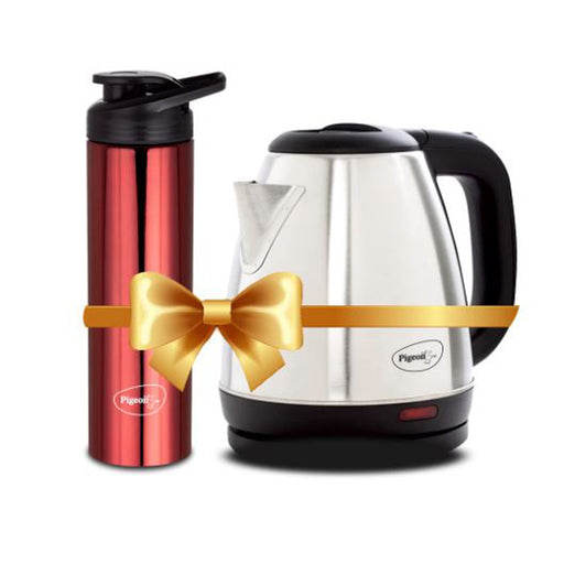 Pigeon Electric Kettle and Water Bottle Combo