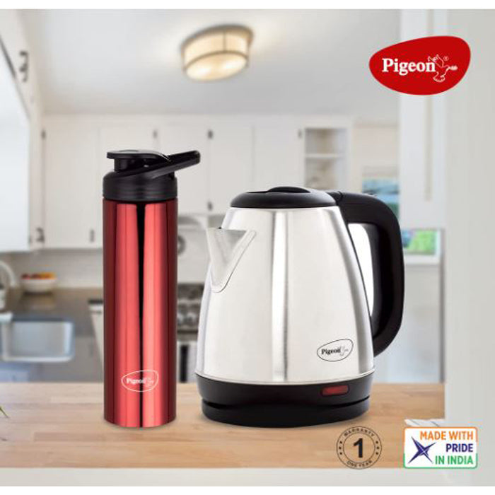 Pigeon Electric Kettle and Water Bottle Combo